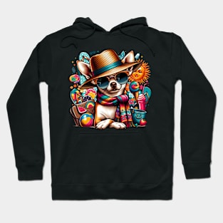 Chuhuahua on vacation Hoodie